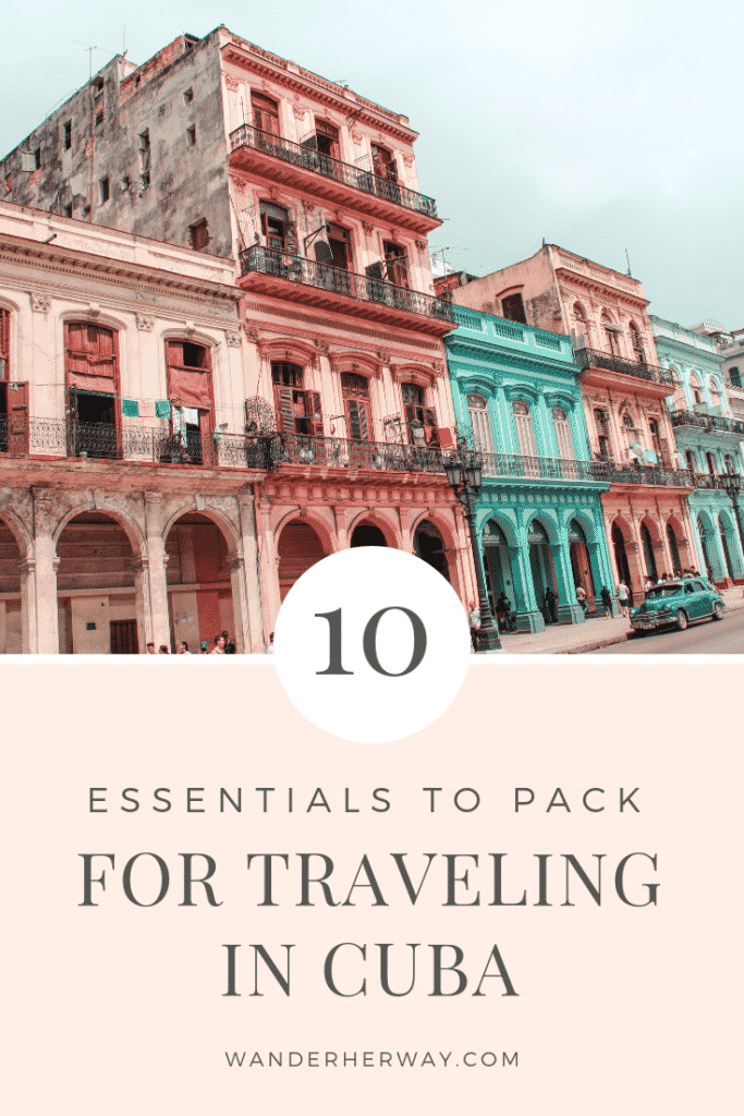 Cuba Packing List