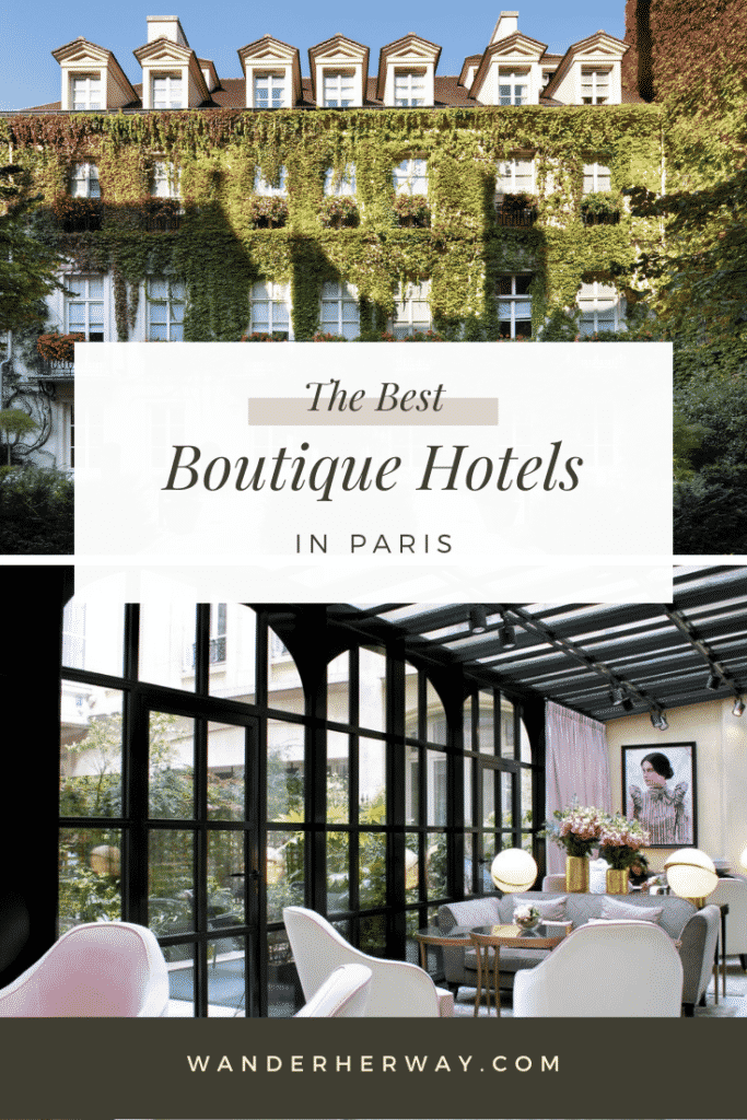 Best Boutique Hotels in Paris Pinteres Pin