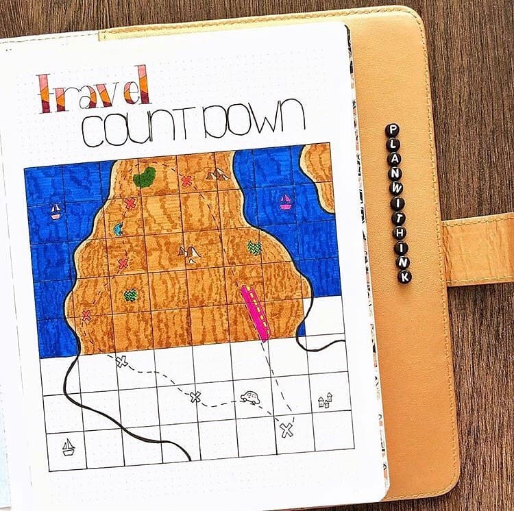 Travel Bullet Journal Ideas